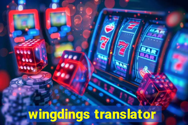 wingdings translator